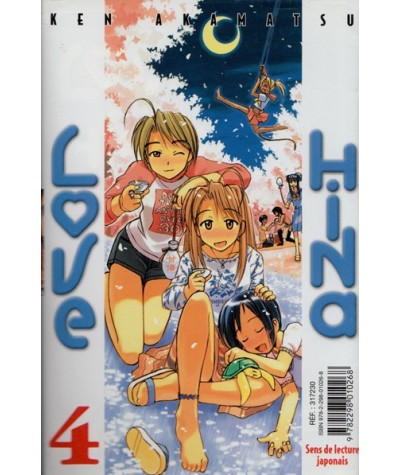 Manga de Ken Akamatsu - Love Hina Volumes 3 et 4