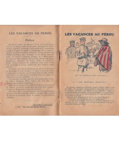 Les Livres Roses N° 319 - Les vacances au Pérou par René Samoy
