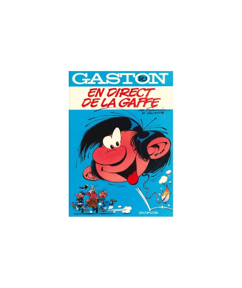 Tome R4 - Gaston : En direct de la Gaffe par André Franquin