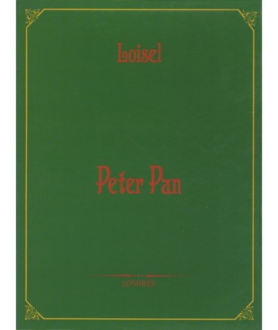 Coffret Peter Pan : "Tome 1. Londres" et Storyboard par Régis Loisel