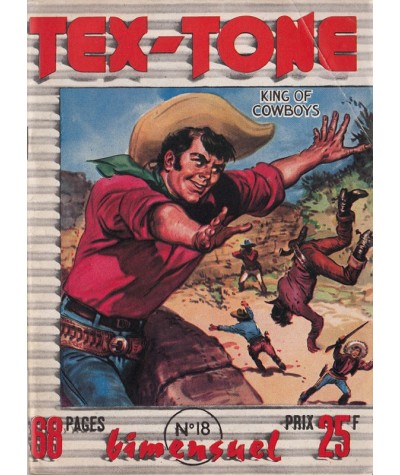 BD petit format - TEX-TONE King of cowboys N° 18