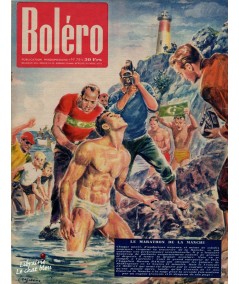 Revue Boléro N° 76 paru en 1951 - Le marathon de La Manche