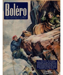 Revue Boléro N° 74 paru en 1951 - La montagne meurtrière