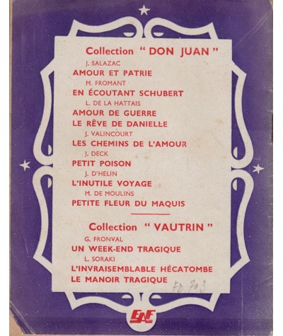 L'ombre de l'autre (Jean Voussac) - Collection Don Juan