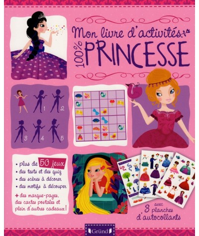 Mon livre d'activités 100 % Princesse