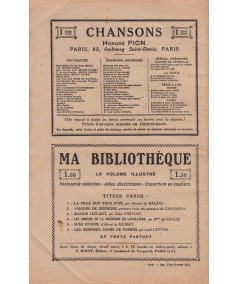 Journal illustré Midinette n° 120 du 1er mars 1929 - Melle Edmée Favart en couverture