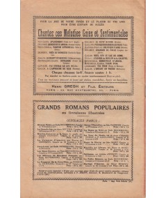 Journal illustré Midinette n° 88 du 20 juillet 1928 - Melle G. Maddie en couverture