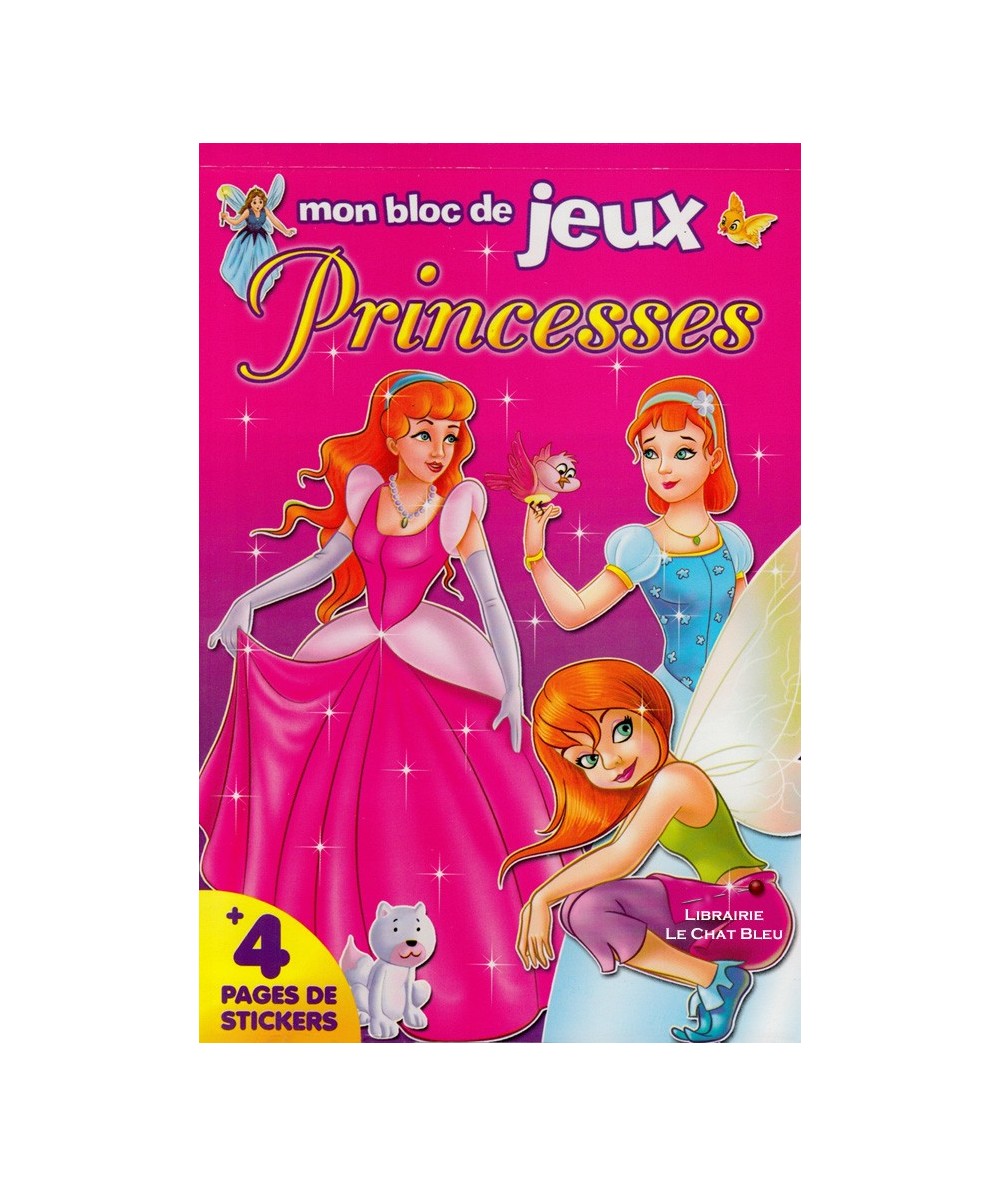 Mon bloc de jeux : Les Princesses