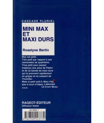 Mini Max et maxi durs (Roselyne Bertin) - Cascade Pluriel