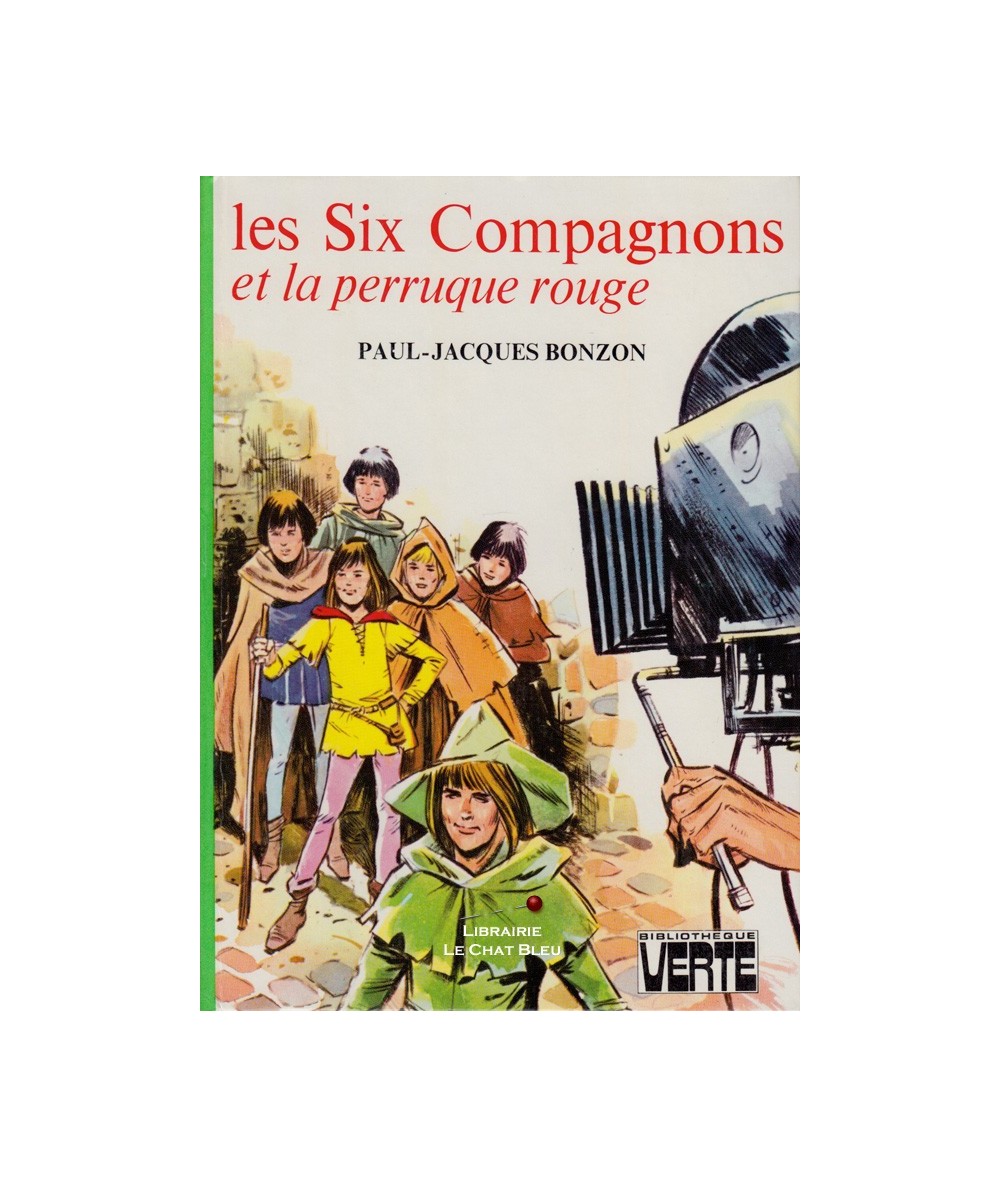 Les six compagnons et la perruque rouge (Paul-Jacques Bonzon) - Bibliothèque Verte