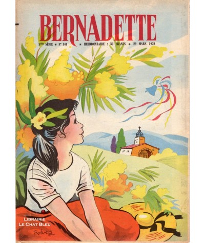 Revue Bernadette N° 144  du 29 Mars 1959
