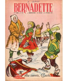 Revue Bernadette n° 139 du 22 février 1959 : Au revoir, Carla !
