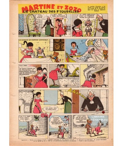 Revue Bernadette N° 127 du 30 novembre 1958 - Couverture illustrée par Michel Gourlier