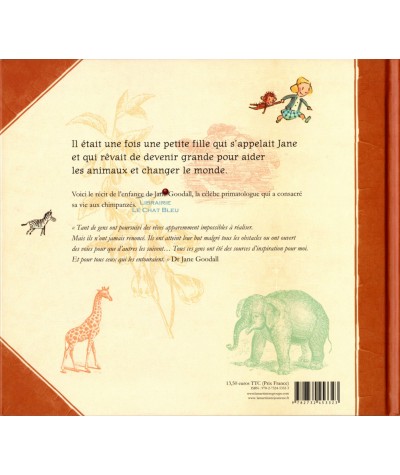 La petite fille aux singes : L'enfance incroyable de Jane Goodall (Patrick McDonnell)