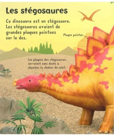 Mon imagier des dinosaures (Sam Taplin) - Livre tout-carton Usborne