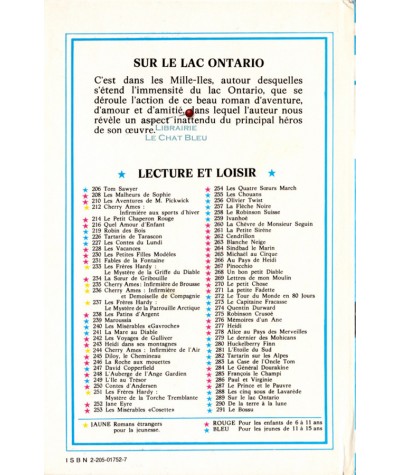 Sur le lac Ontario d'après James Fenimore Cooper - Lecture et Loisir N° 289