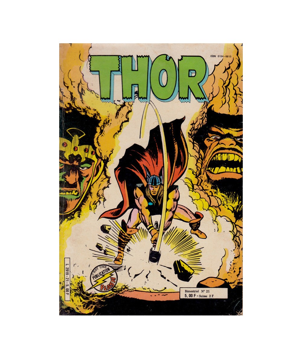 THOR (1re série) N° 21 - Collection Flash - Aredit