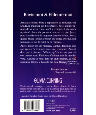 Une nuit avec les Sole Regret T3 & 4 : Ravis-moi & Effleure-moi (Olivia Cunning) - Passion intense N° 10775