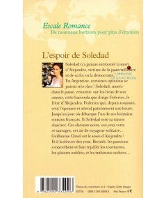 L'espoir de Soledad (Michel Albertini) - J'ai lu Escale Romance N° 6202 - Résumé