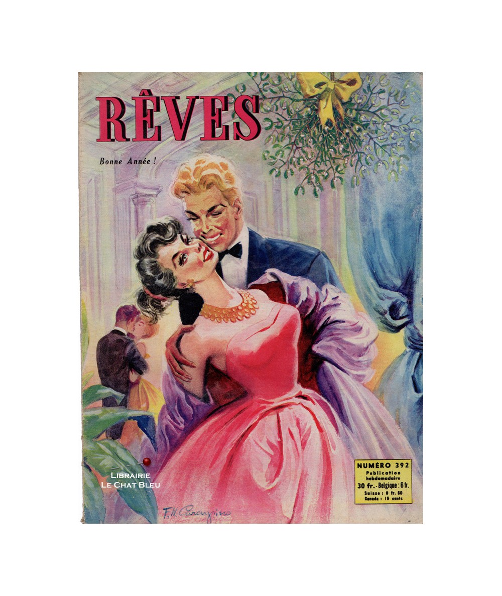 Magazine Rêves n° 392 paru en 1953 : Bonne Année !