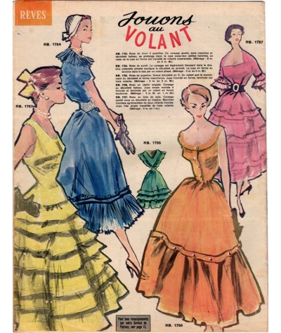 Magazine Rêves n° 366 paru en 1953