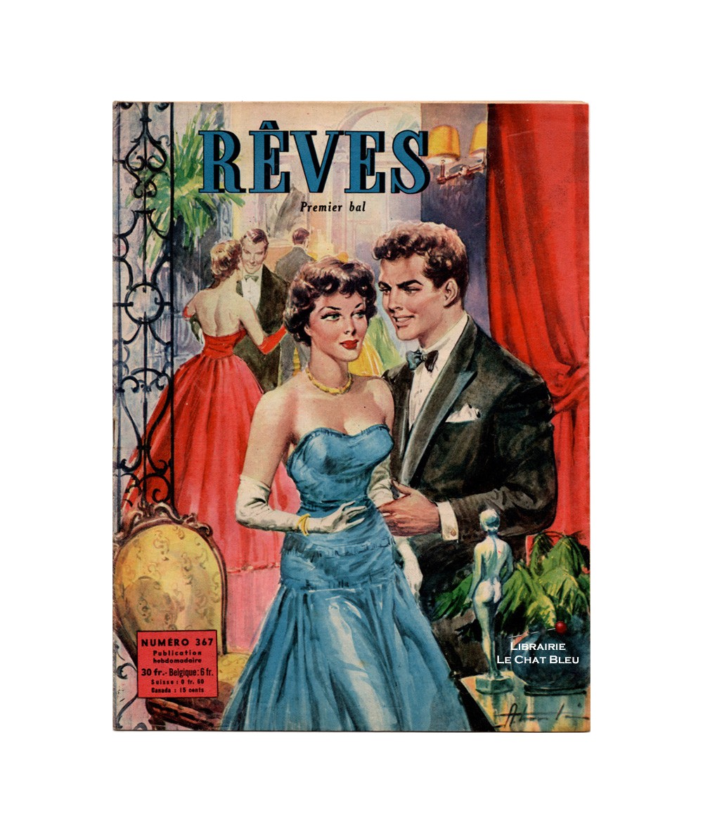 Magazine Rêves n° 367 paru en 1953 : Premier bal