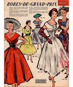 Magazine Rêves n° 365 paru en 1953 : Pas de vacances pour les coeurs