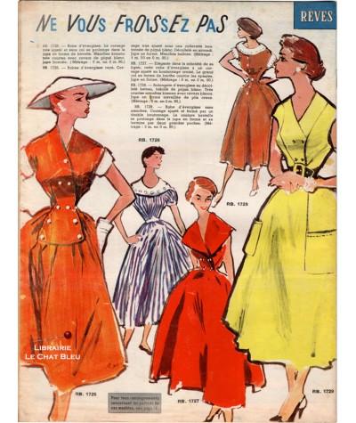 Magazine Rêves n° 364 paru en 1953 : La flèche de Cupidon