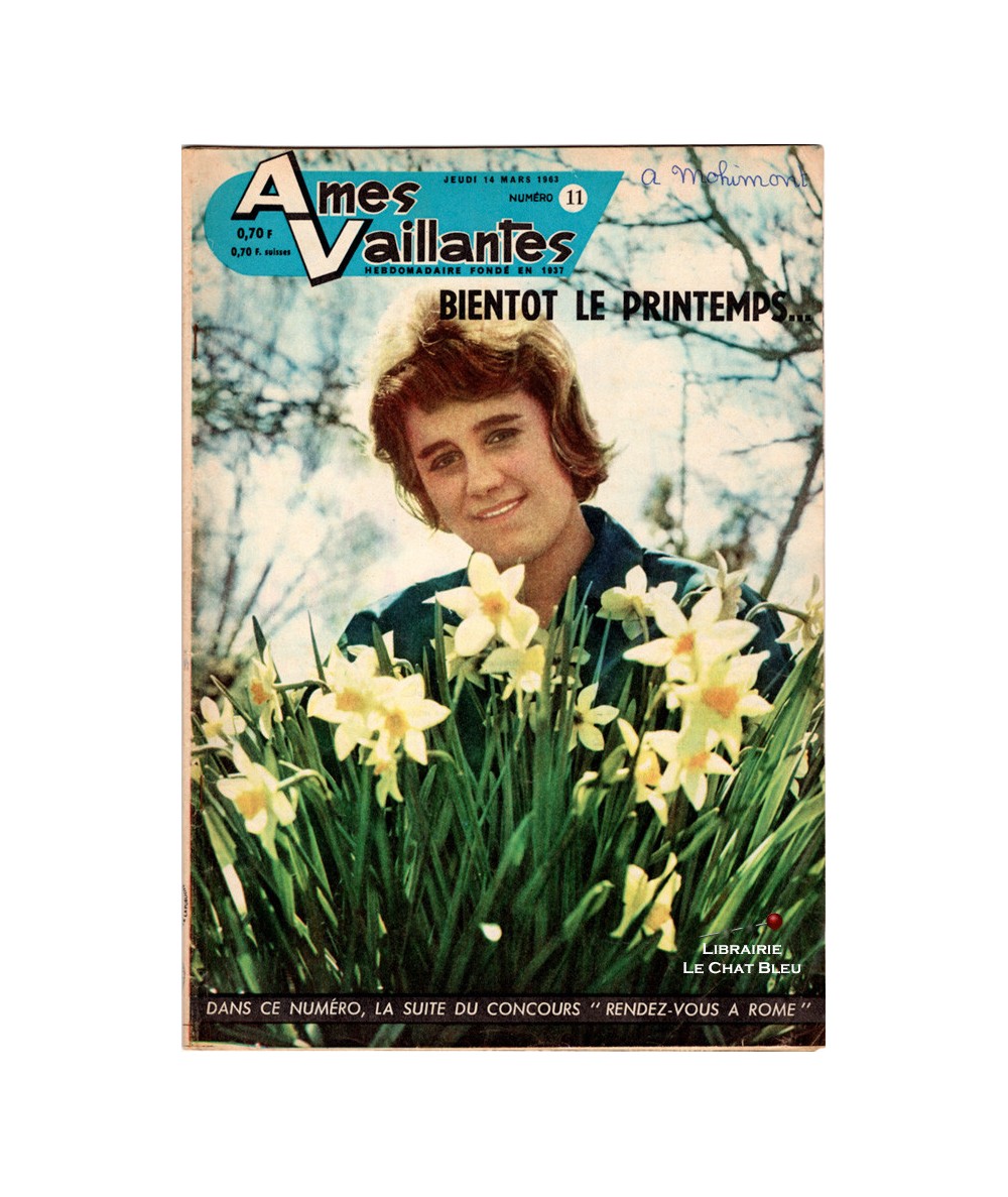 Ames Vaillantes N° 11 paru en 1963 : Bientôt le printemps…