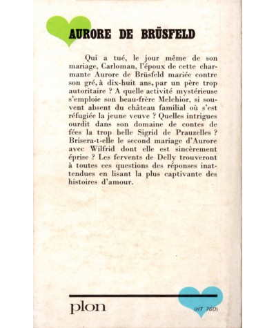 Aurore de Brüsfeld (Delly) - Editions PLON