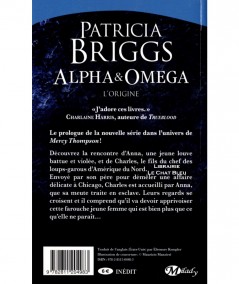 Alpha & Omega : L'origine (Patricia Briggs) - Collection Bit-Lit - Editions Milady