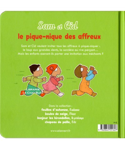 Sam et Cid : Le pique-nique des affreux - Les peurs (Lise Mélinand) - Editions L'élan vert