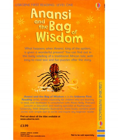Anansi and the Bag of Wisdom (Lesley Sims, Alida Massari) - USBORNE First Reading