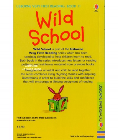 Wild School (Mairi Mackinnon, Lee Wildish) - USBORNE First Reading