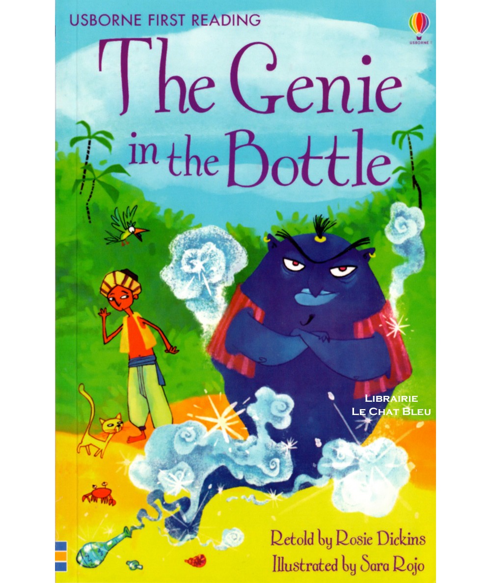 The Genie in the Bottle (Rosie Dickins, Sara Rojo) - USBORNE First Reading