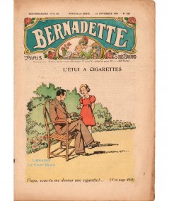 Revue Bernadette N° 515 du 12 novembre 1939 : L'étui à cigarettes