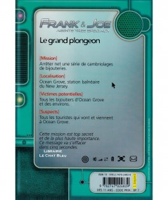 Frank & Joe, Agents très spéciaux T3 : Le grand plongeon (Franklin W. Dixon) - Bayard poche