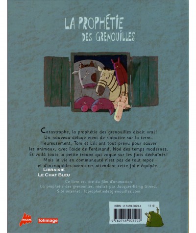 La prophétie des grenouilles (Jacques-Rémy Girerd, Louri Tcherenkov) - Album MILAN Jeunesse