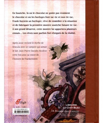 Le monstre qui faisait tic-tac (Jean-Pierre Davidts, Isabelle Malenfant) - Album Les 400 coups