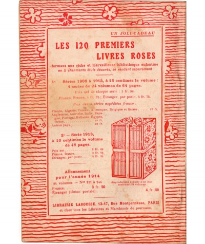 Les étoiles (Mlle L. Masse) - Histoire de moustique (Marthe Rochenor) - Les livres roses pour la jeunesse N° 127