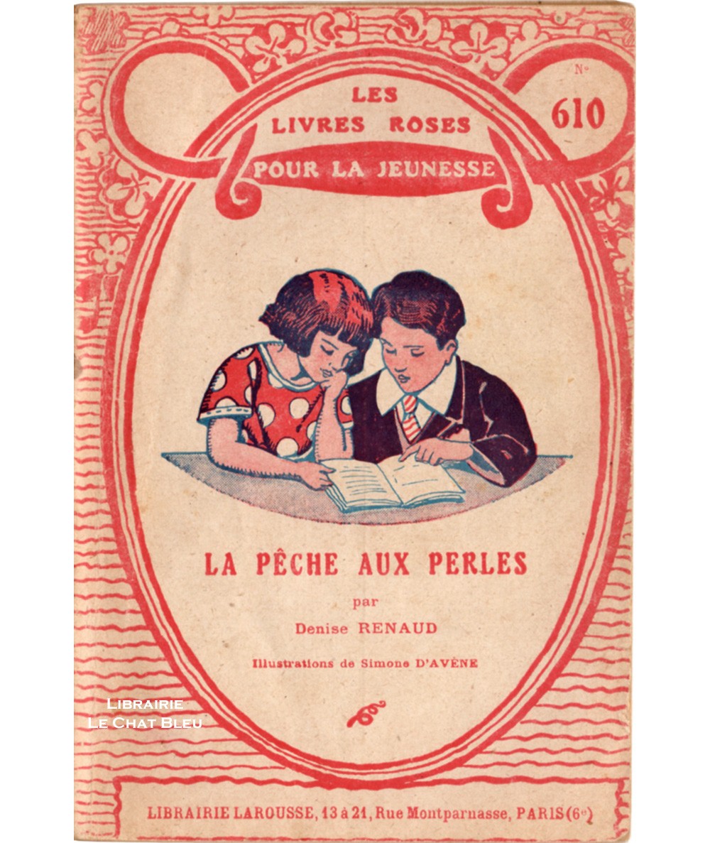 La pêche aux perles (Denise Renaud) - Les livres roses pour la jeunesse N° 610