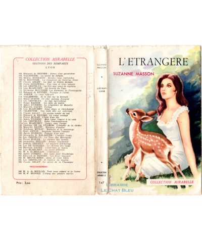 L'étrangère (Suzanne Masson) - Mirabelle N° 147 - Editions des Remparts