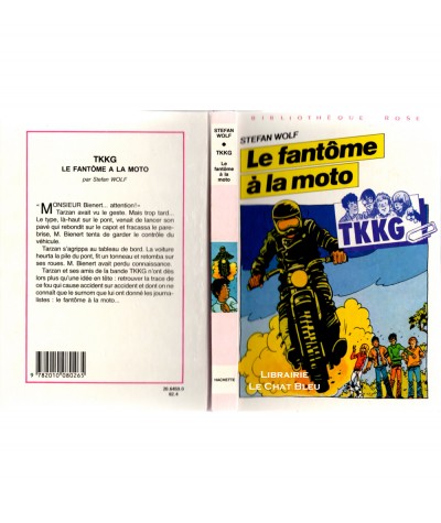 TKKG : Le fantôme à la moto (Stefan Wolf) - Bibliothèque rose - Hachette