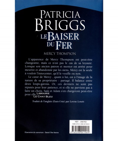 Mercy Thompson T3 : Le Baiser du Fer (Patricia Briggs) - Editions France Loisirs