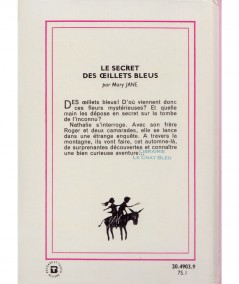 Le secret des oeillets bleus (Mary Jane) - Bibliothèque rose - Hachette