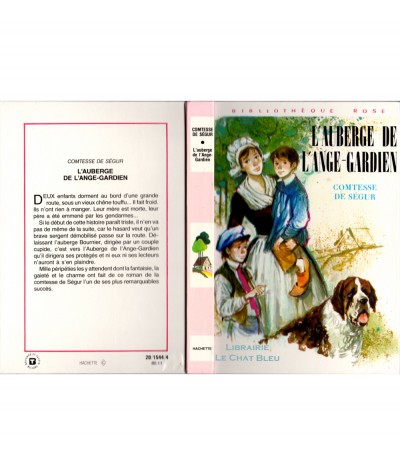 L'Auberge de l'Ange-Gardien (Comtesse de Ségur) - Bibliothèque Rose - Hachette