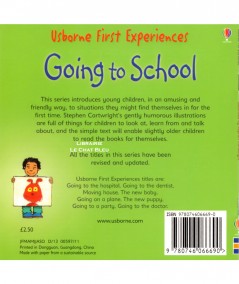 Going to School (Anne Civardi, Stephen Cartwright) - Usborne First Experiences
