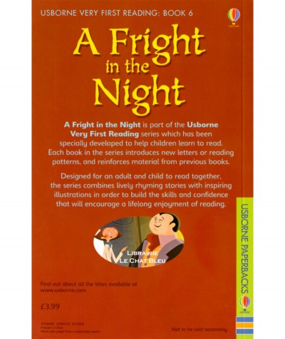 A Fright in the Night (Pussel Punter, Gerald Guerlais) - USBORNE Very First Reading