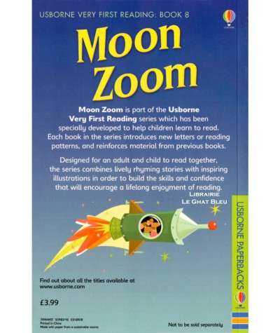 Moon Zoom (Lesley Sims, David Semple) - Usborne Very First Reading