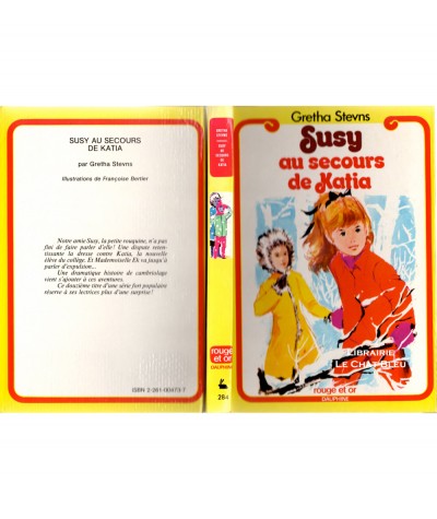 Susy au secours de Katia (Gretha Stevns) - Bibliothèque Rouge et Or Dauphine N° 284
